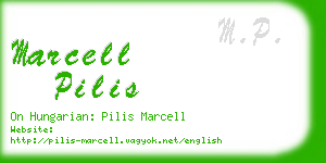 marcell pilis business card